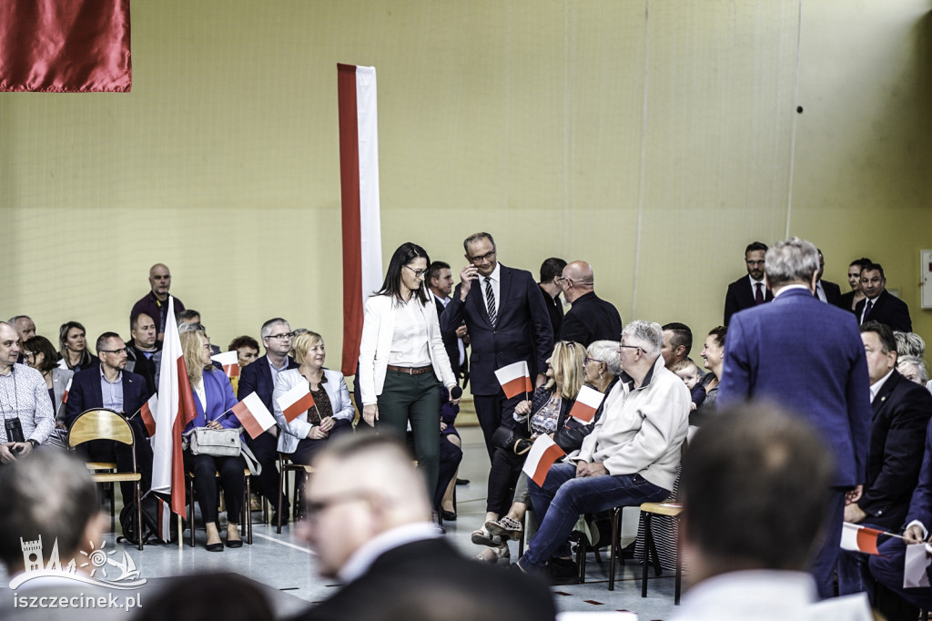 Mateusz Morawiecki w Turowie