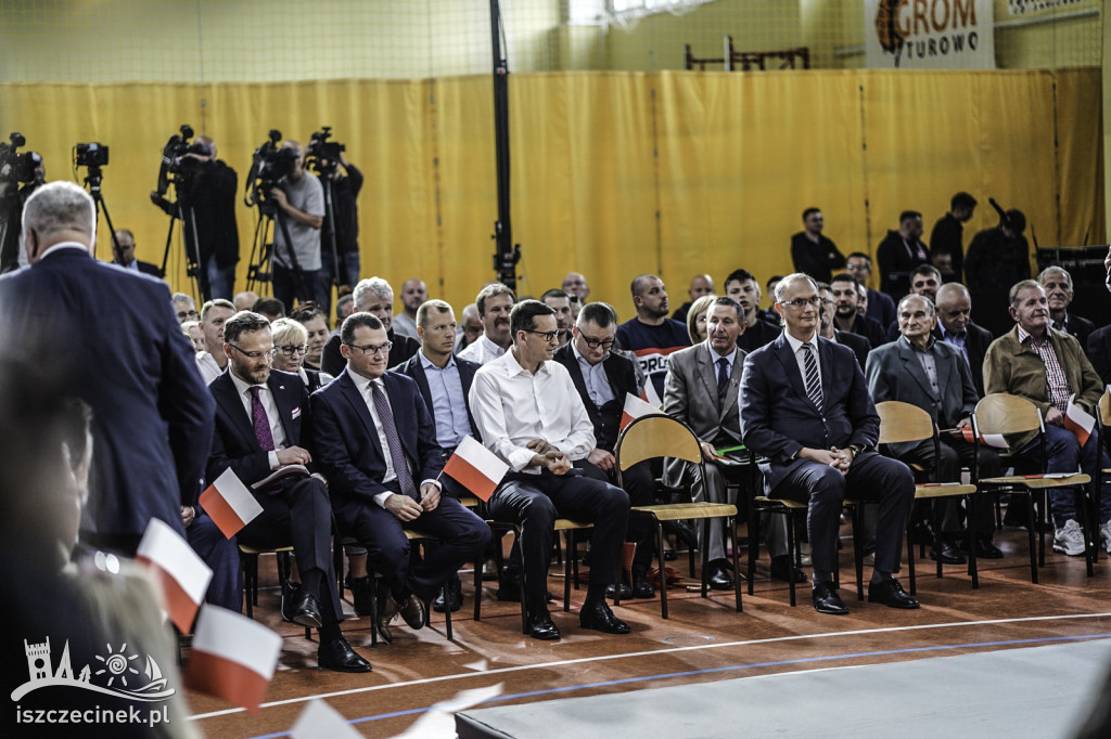 Mateusz Morawiecki w Turowie