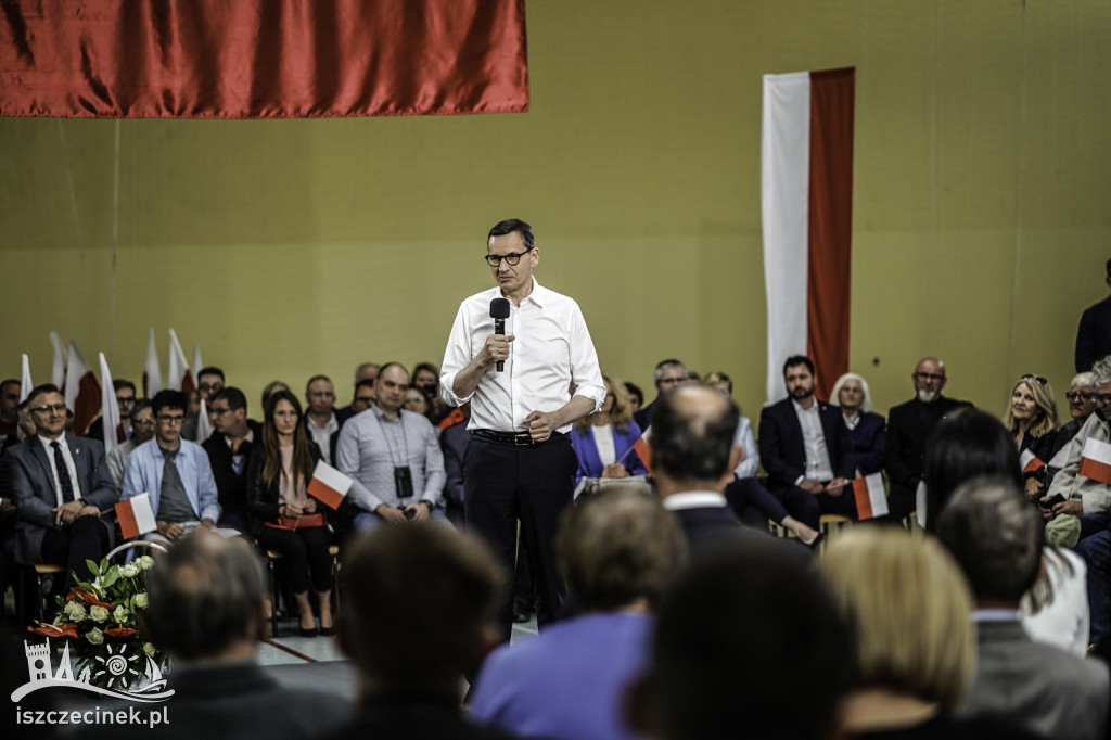 Mateusz Morawiecki w Turowie