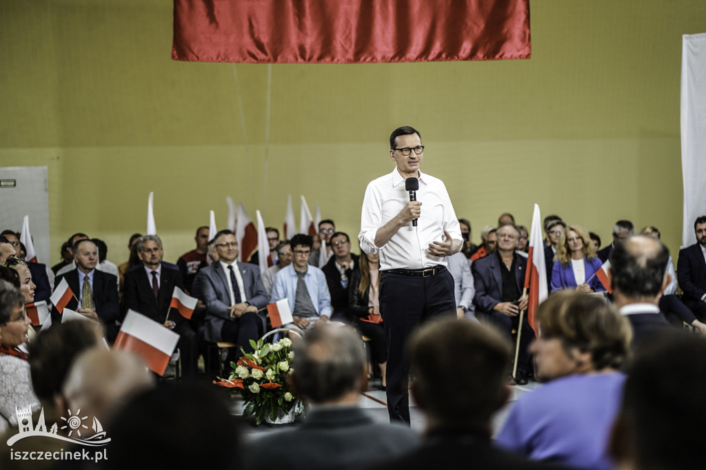 Mateusz Morawiecki w Turowie