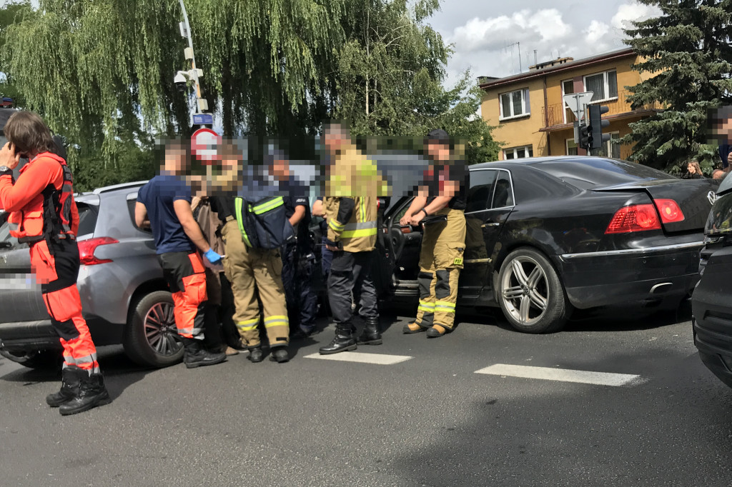 Wypadek na skrzyżowaniu Cieślaka z Kopernika. Ranna jedna osoba