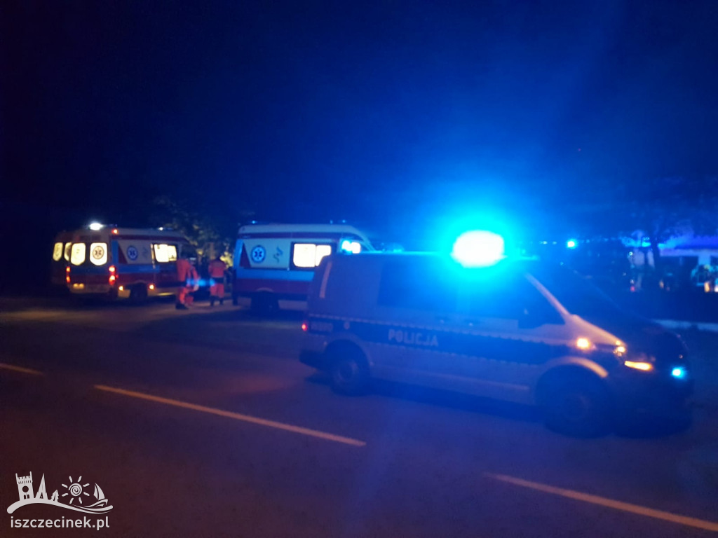 PRZYBRDA. Chwile grozy w środku nocy. Ewakuacja mieszkańców