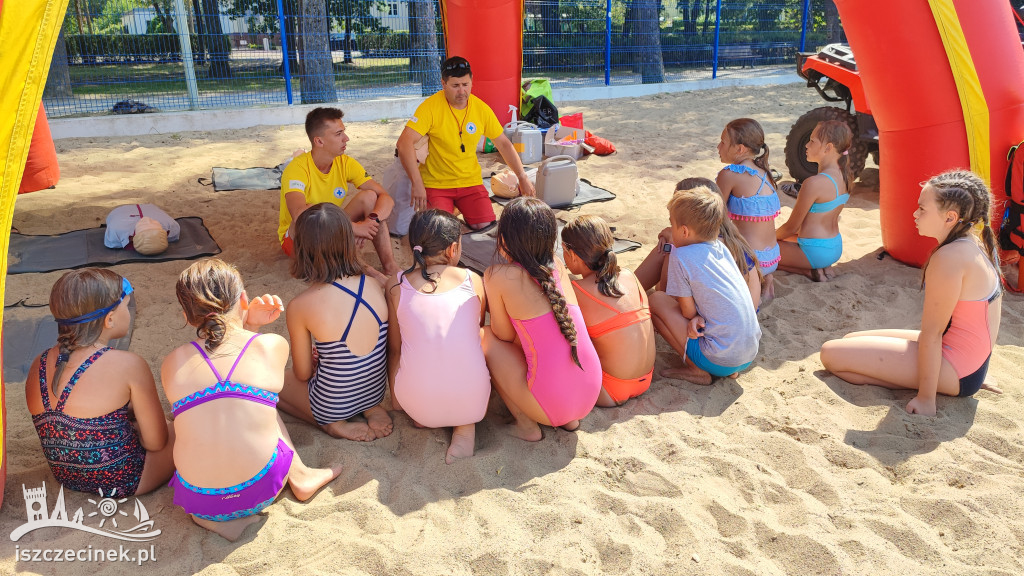 WOPR prowadzi nad Trzesieckiem akcję edukacyjną „Trzeźwość nad wodą”
