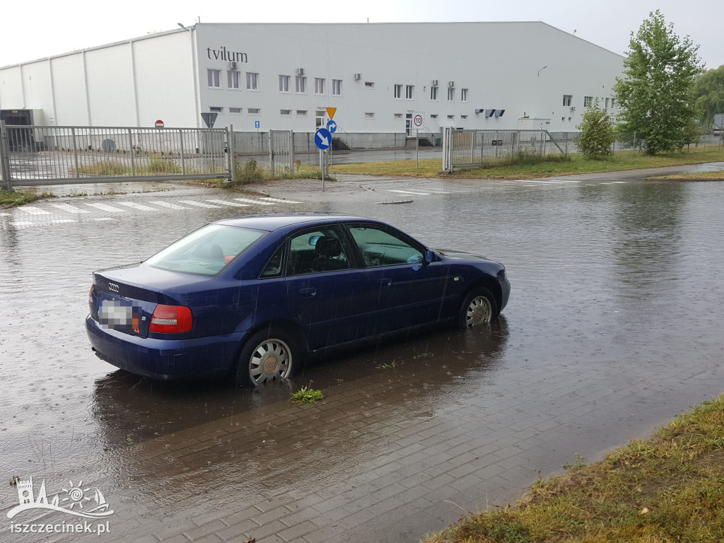 Skutki burz w Szczecinku
