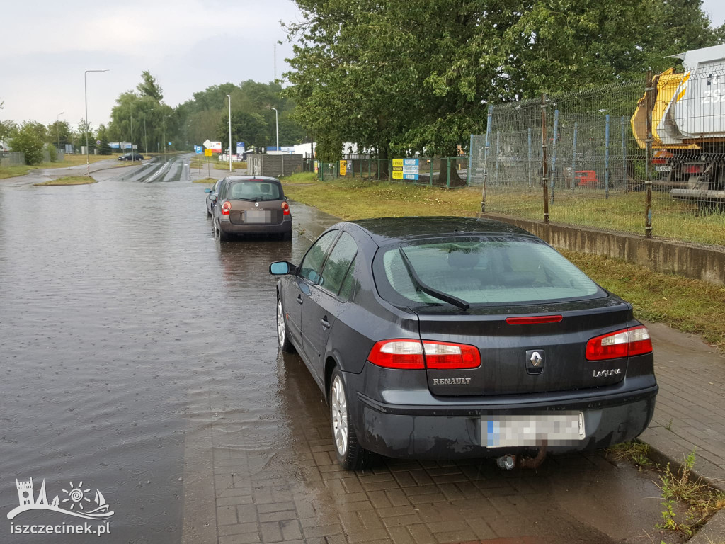 Skutki burz w Szczecinku