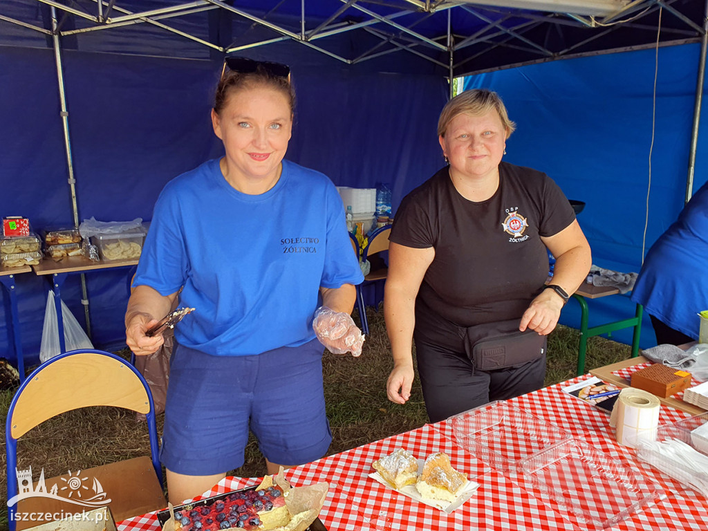 Rodzinny piknik w Żółtnicy na podsumowanie wakacji.