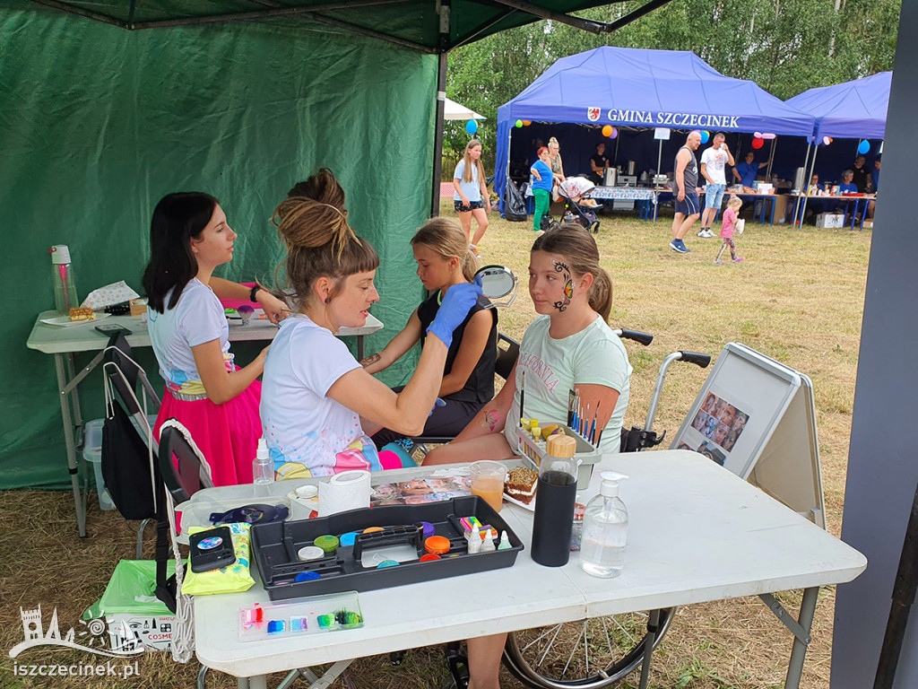 Rodzinny piknik w Żółtnicy na podsumowanie wakacji.