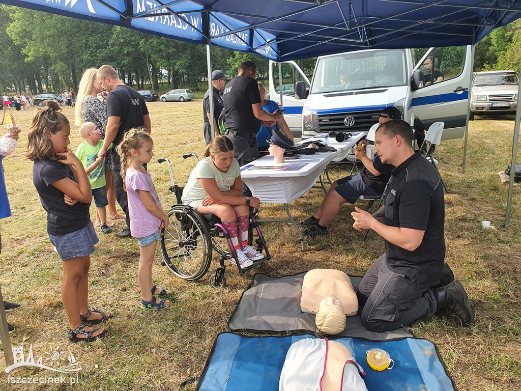 Rodzinny piknik w Żółtnicy na podsumowanie wakacji.
