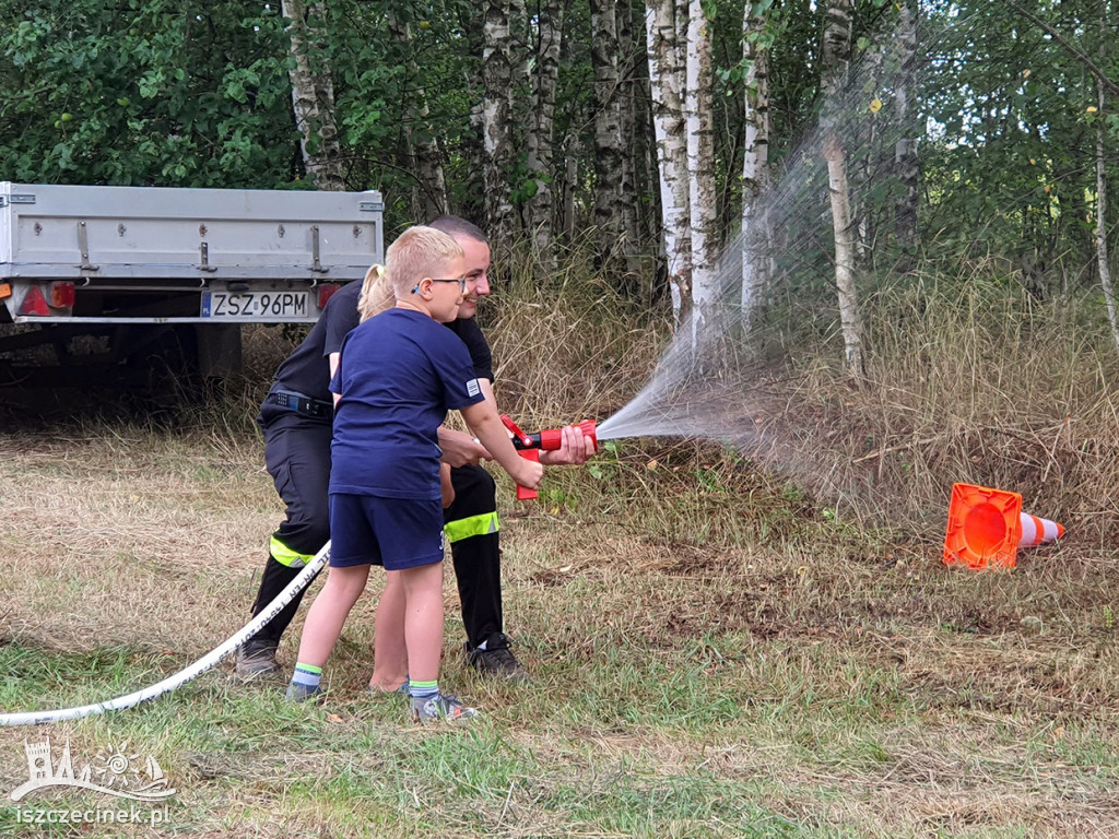 Rodzinny piknik w Żółtnicy na podsumowanie wakacji.