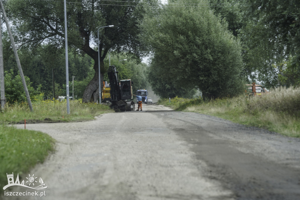 Przebudowa ul. Rybackiej w Szczecinku