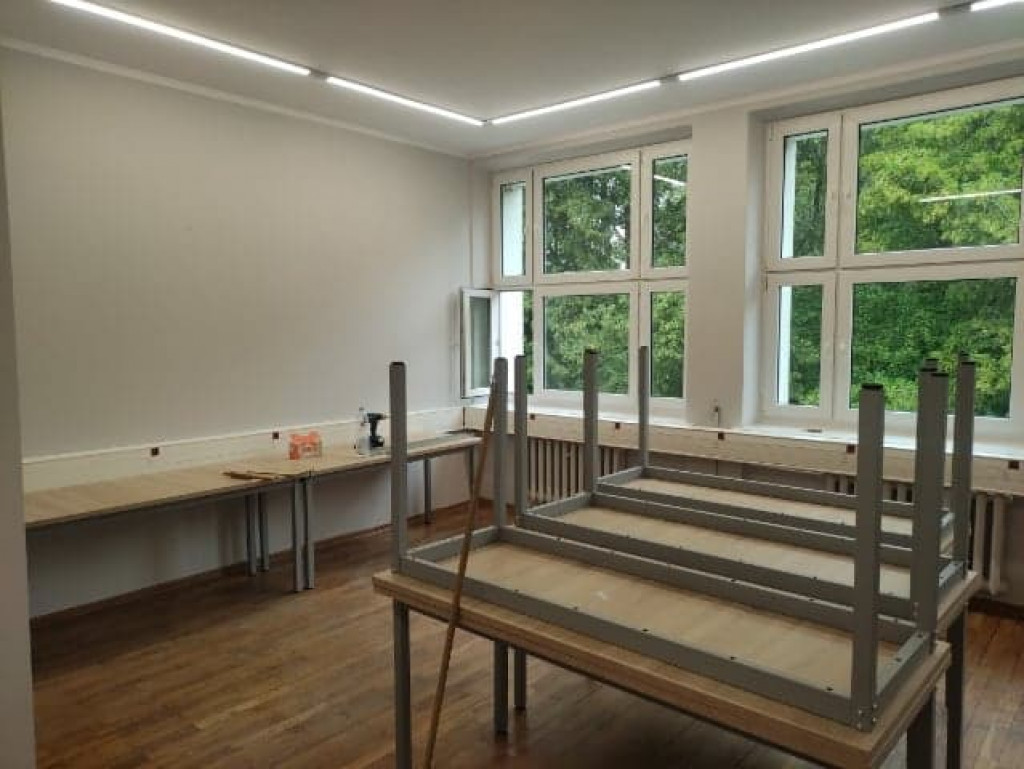 Wakacyjne remonty w szkołach średnich. Dużo się dzieje