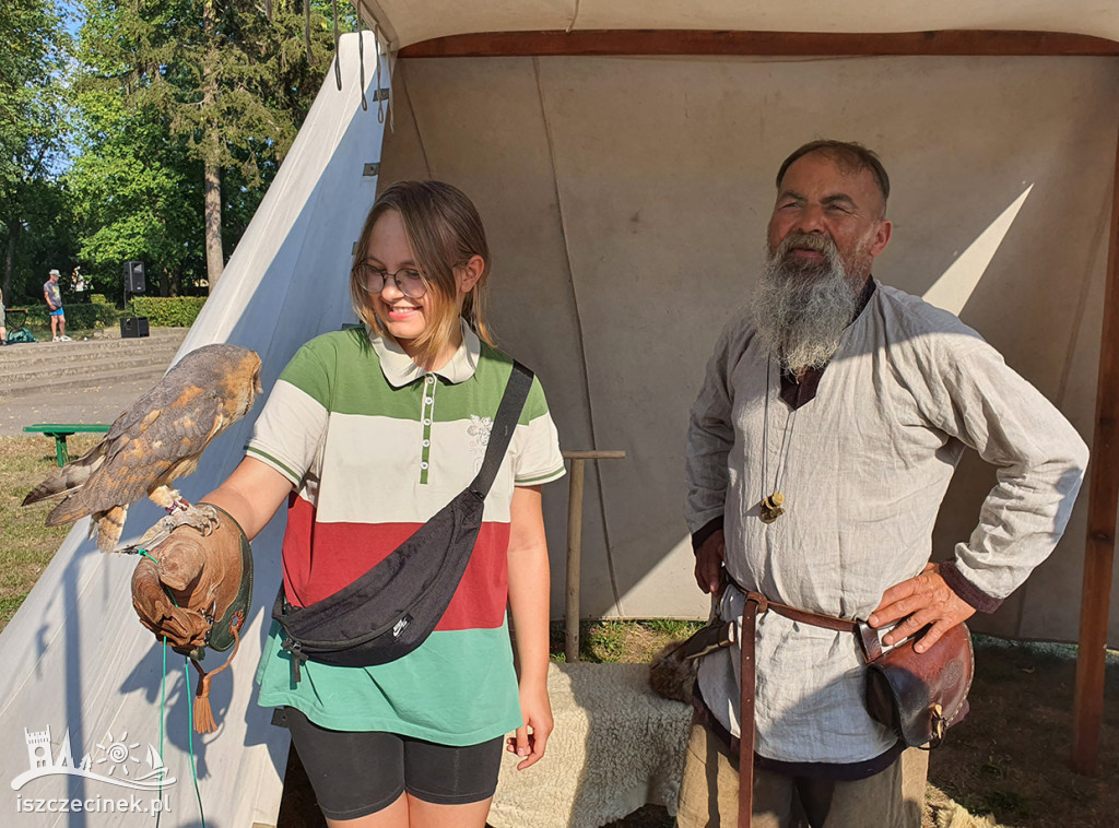 Nie rycerze, a woje. Piknik Słowiański nad rzeką Gęsią.