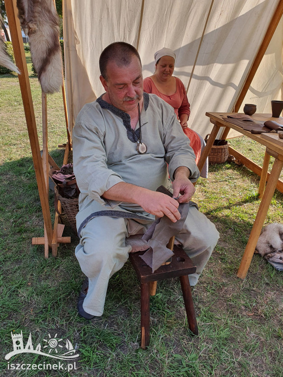 Nie rycerze, a woje. Piknik Słowiański nad rzeką Gęsią.