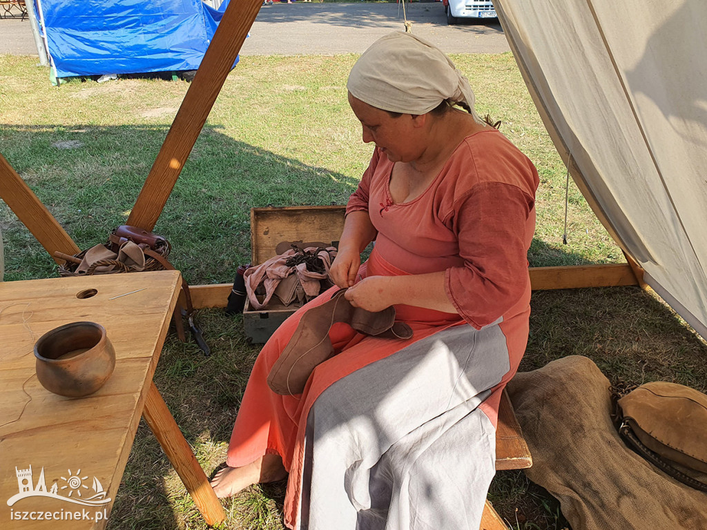 Nie rycerze, a woje. Piknik Słowiański nad rzeką Gęsią.