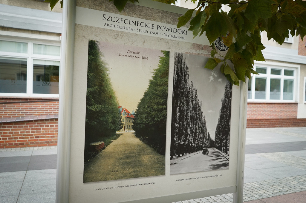 „Szczecineckie powidoki” na ul. Zamkowej