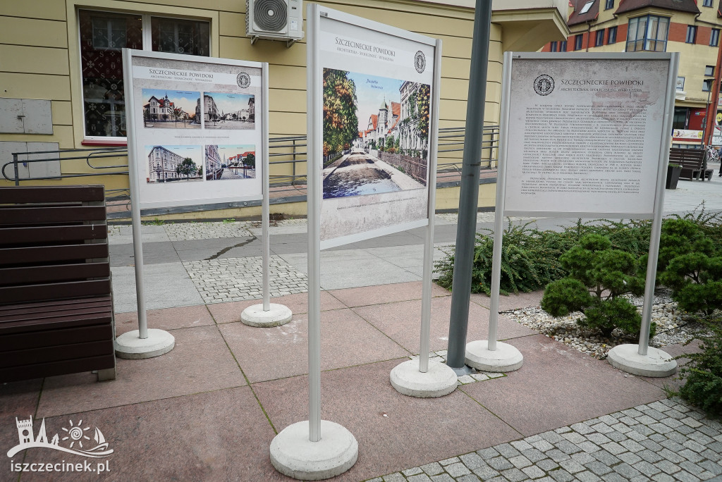 „Szczecineckie powidoki” na ul. Zamkowej
