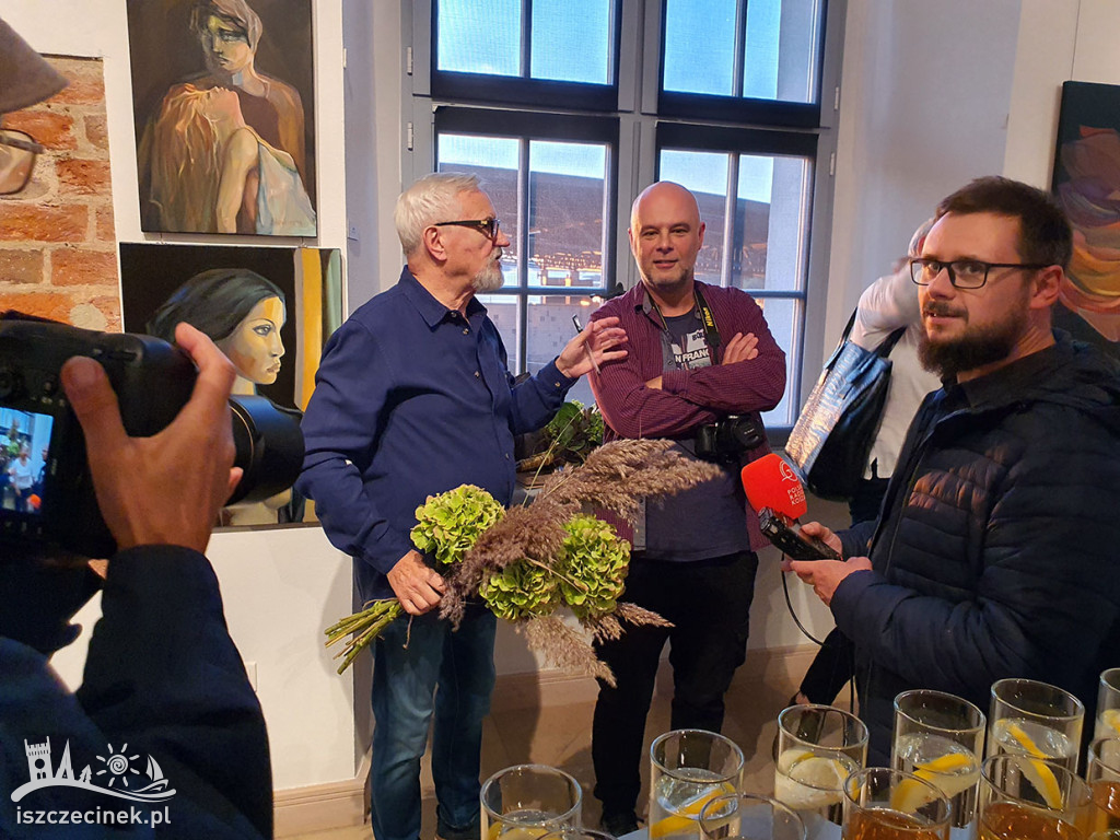 Zbigniew Butkiewicz oczarował publiczność. Nowa wystawa na „Zamku”.