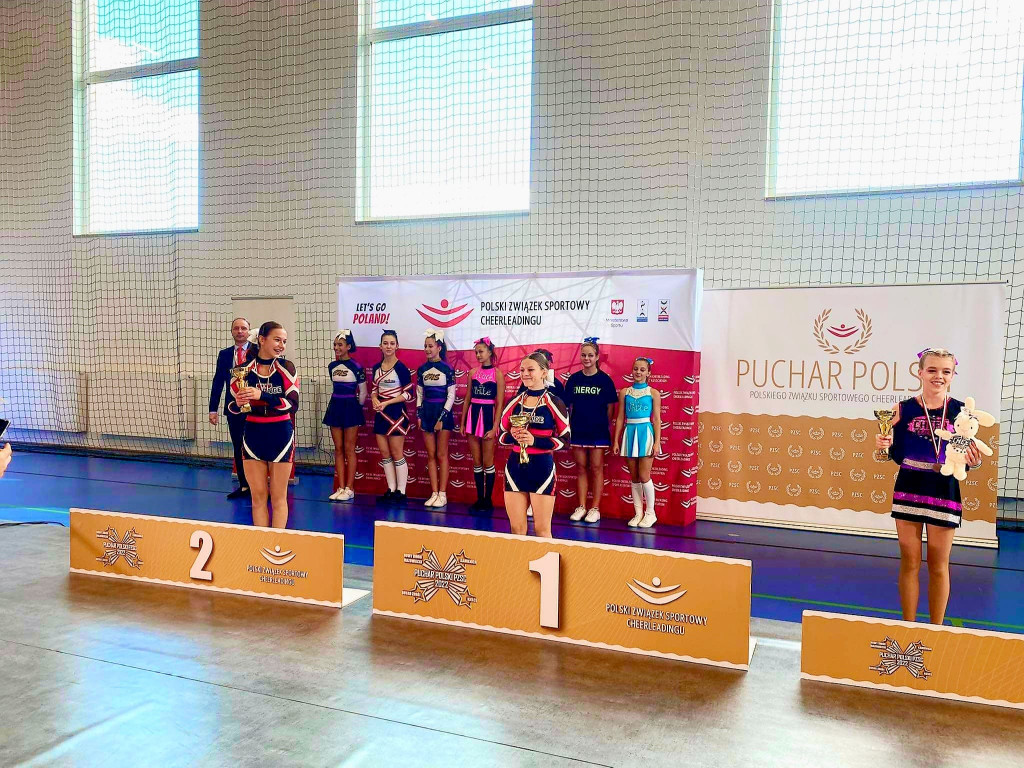 Szczecineckie cheerleaderki do domu wróciły z pucharami