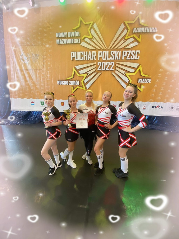 Szczecineckie cheerleaderki do domu wróciły z pucharami