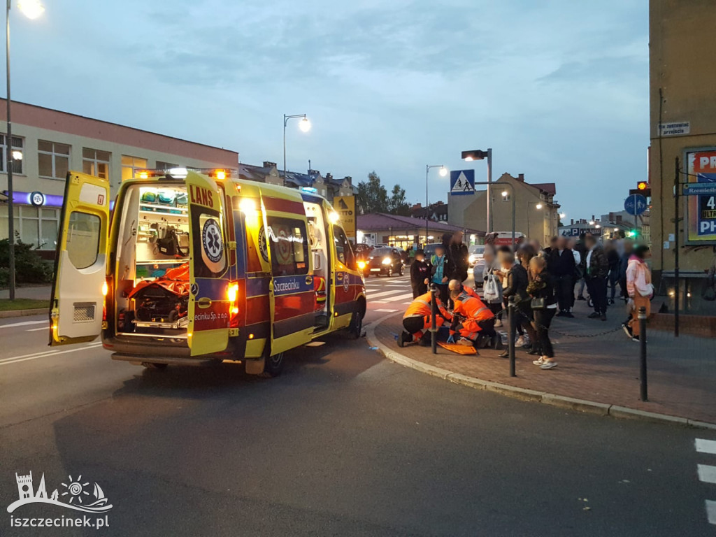 Potrącenie pieszego na pasach. 9-latek trafił do szpitala