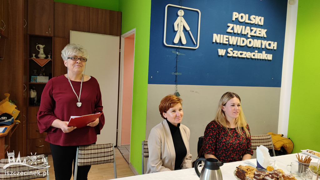 Osoby niewidome i słabowidzące spotkały się z okazji obchodów Dnia Białej Laski