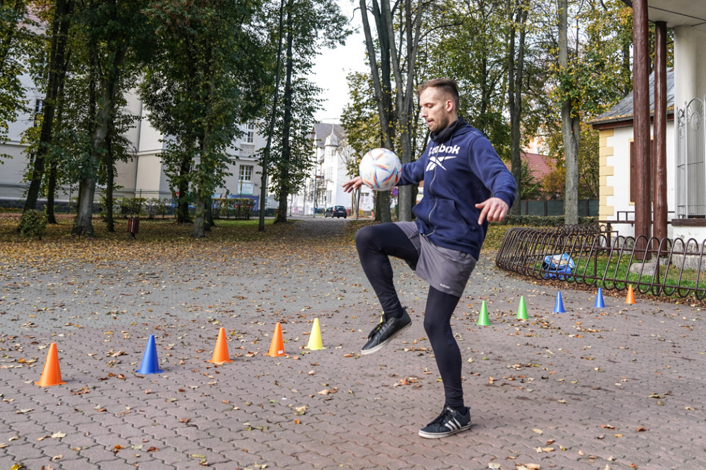 Patryk Górski pobił rekord Polski! Przez kilka godzin podbijał piłkę