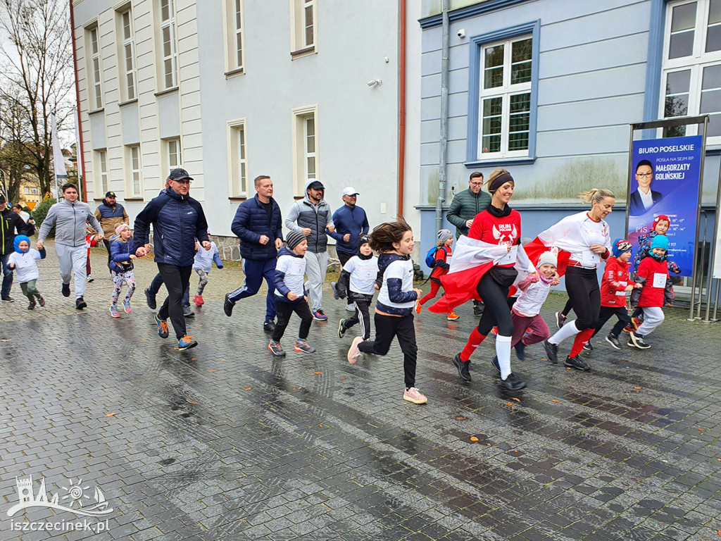 Pierwszy przedszkolny Bieg Niepodległości. Maluchy wiedzą czym jest patriotyzm.