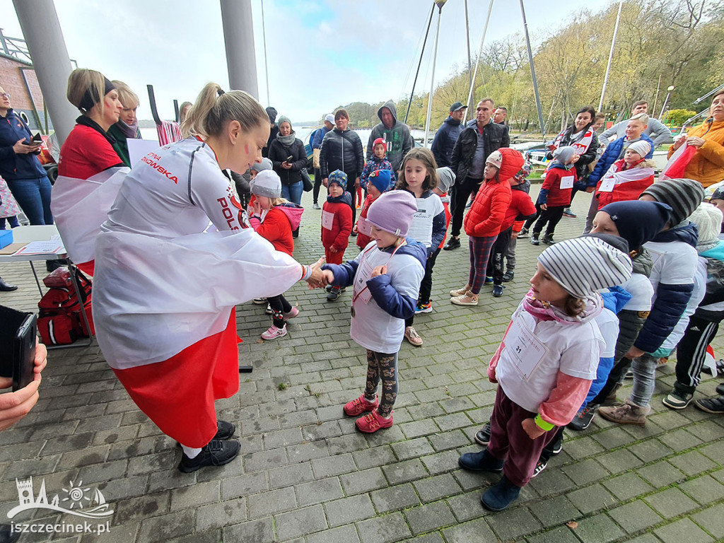 Pierwszy przedszkolny Bieg Niepodległości. Maluchy wiedzą czym jest patriotyzm.