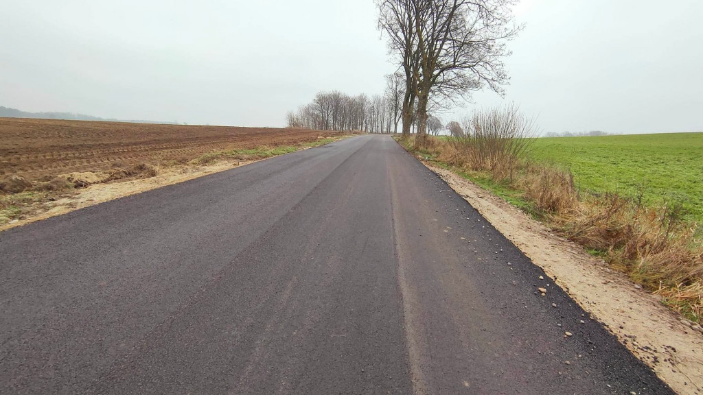 Trwa przebudowa odcinka drogi Juchowo – Radacz. Kiedy koniec prac?