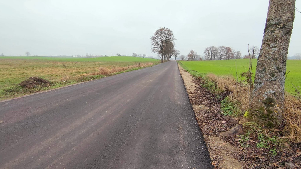 Trwa przebudowa odcinka drogi Juchowo – Radacz. Kiedy koniec prac?