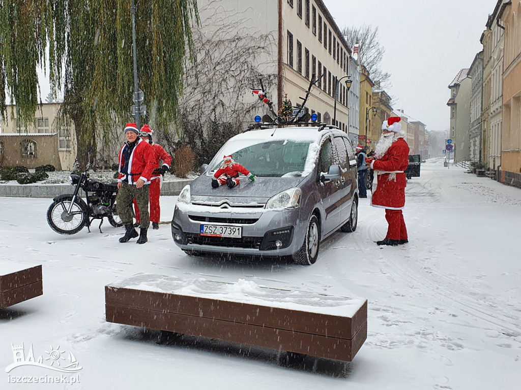 MotoMikołaje znad Trzesiecka pamiętają o dzieciach.