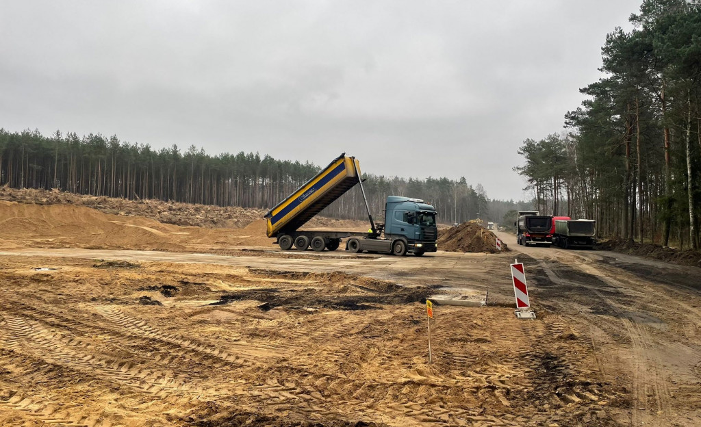Ruszyły prace ziemne na obwodnicy Szczecinka