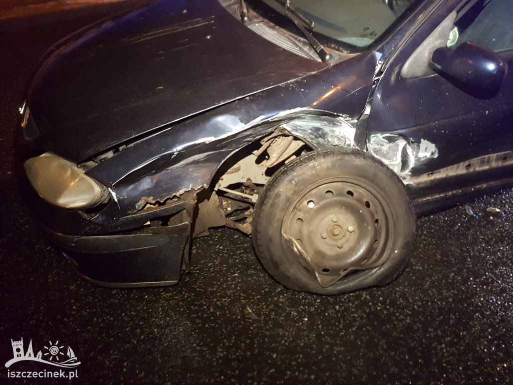 Pijany kierowca doprowadził do kolizji. Później uciekł