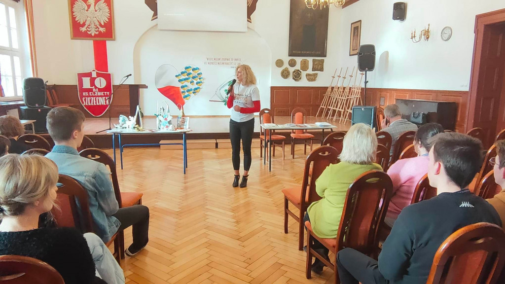 Ważne emocje – spotkanie przedstawicieli Centrum Zdrowia Psychicznego z uczniami