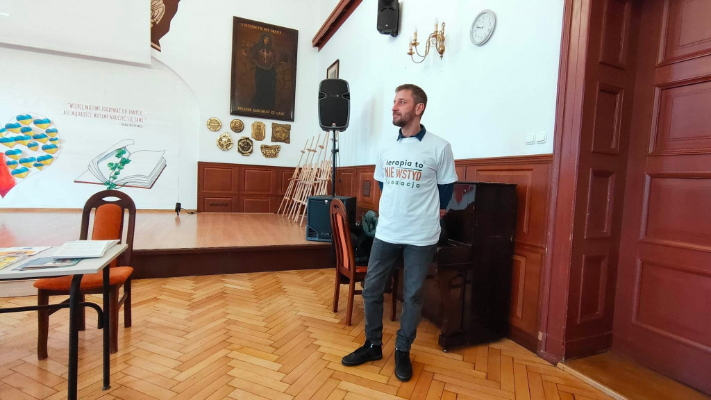 Ważne emocje – spotkanie przedstawicieli Centrum Zdrowia Psychicznego z uczniami