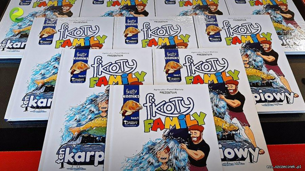 W Szczecinku powstał pierwszy polski komiks wędkarski