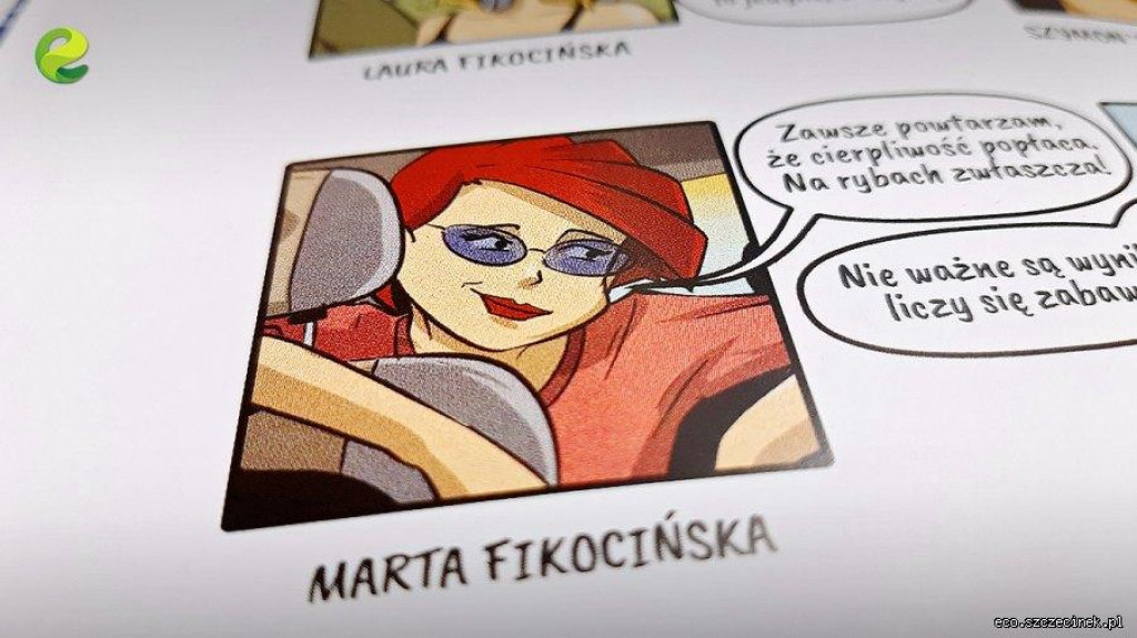 W Szczecinku powstał pierwszy polski komiks wędkarski