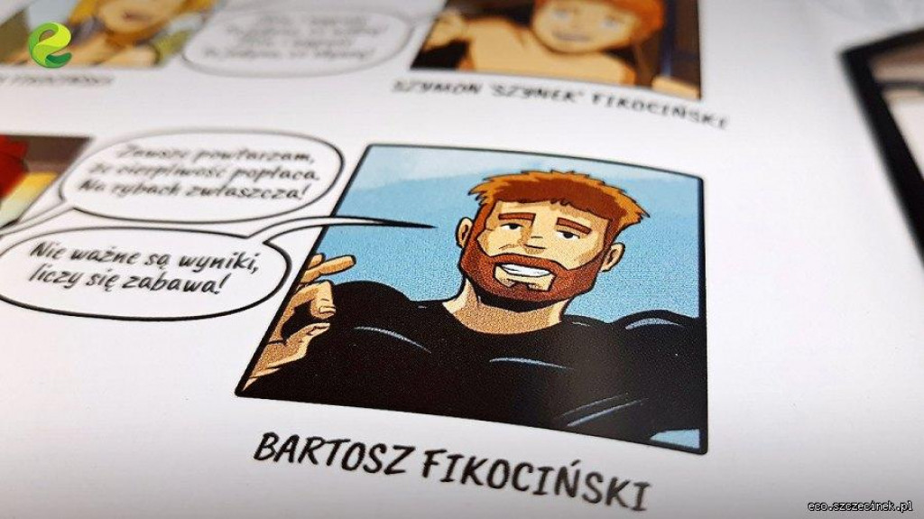W Szczecinku powstał pierwszy polski komiks wędkarski