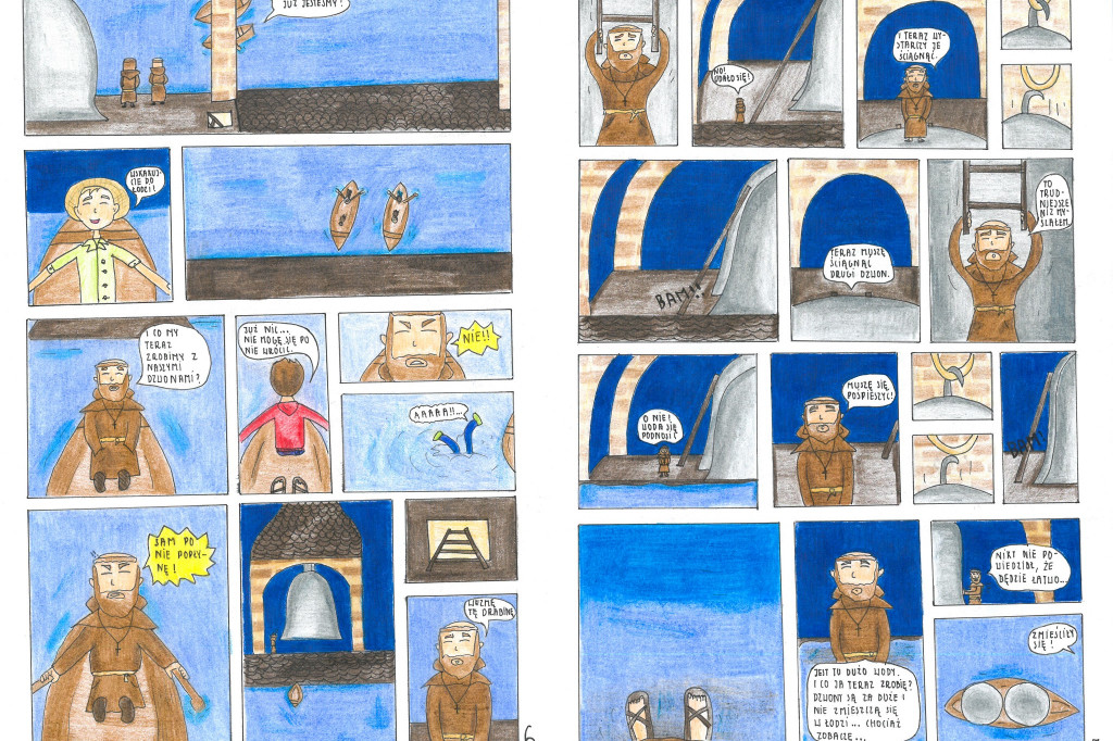 Szczecineckie legendy ukryte na komiksowych stronach