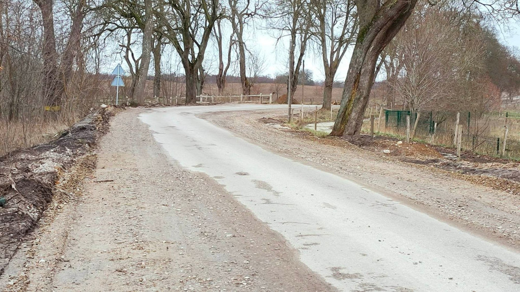Trwają zaawansowane prace przy przebudowie odcinka drogi Juchowo – Radacz