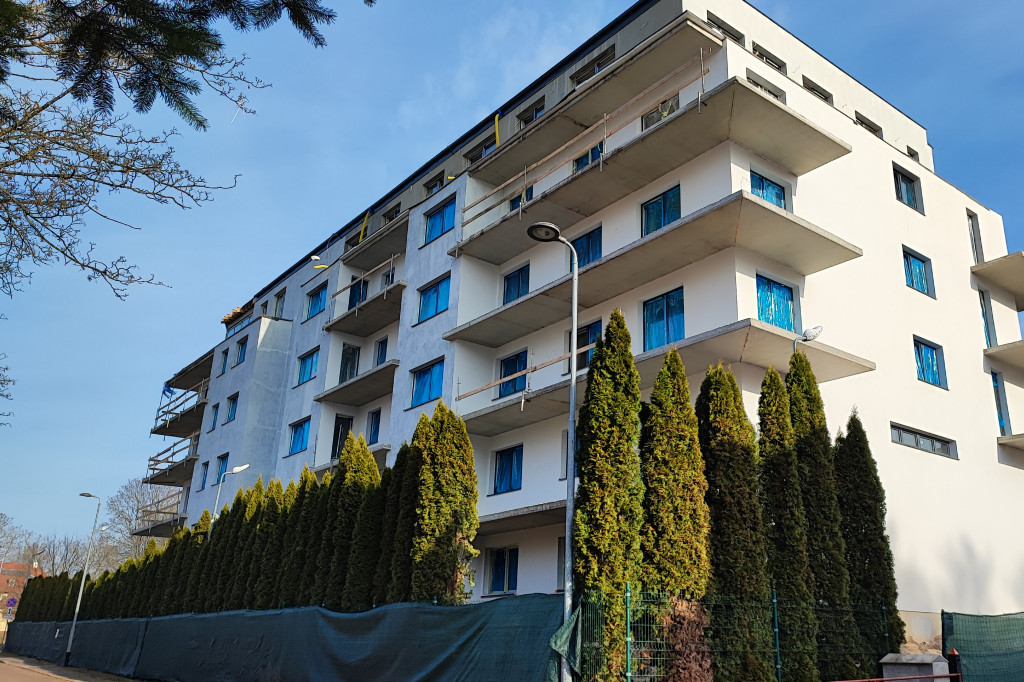 Budowa apartamentowca przy ul. Lelewela