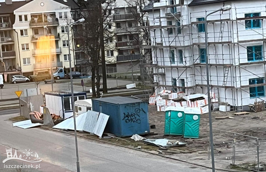Bilans nocnej wichury w okolicach Szczecinka.