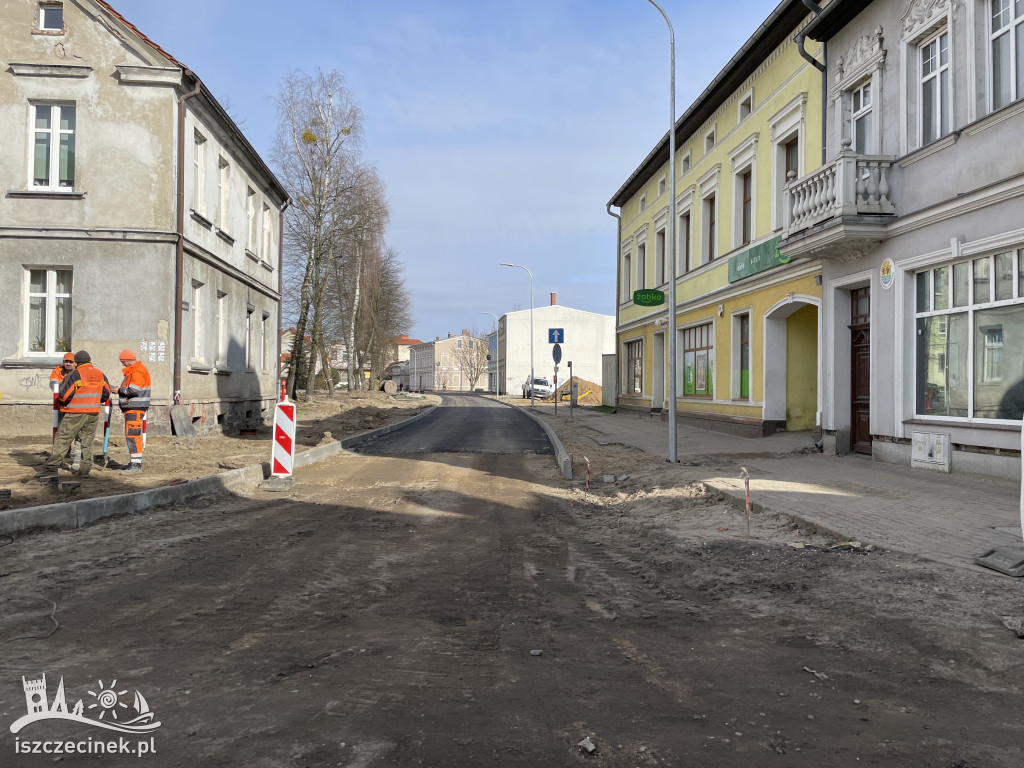 Trwa remont ulicy Koszalińskiej