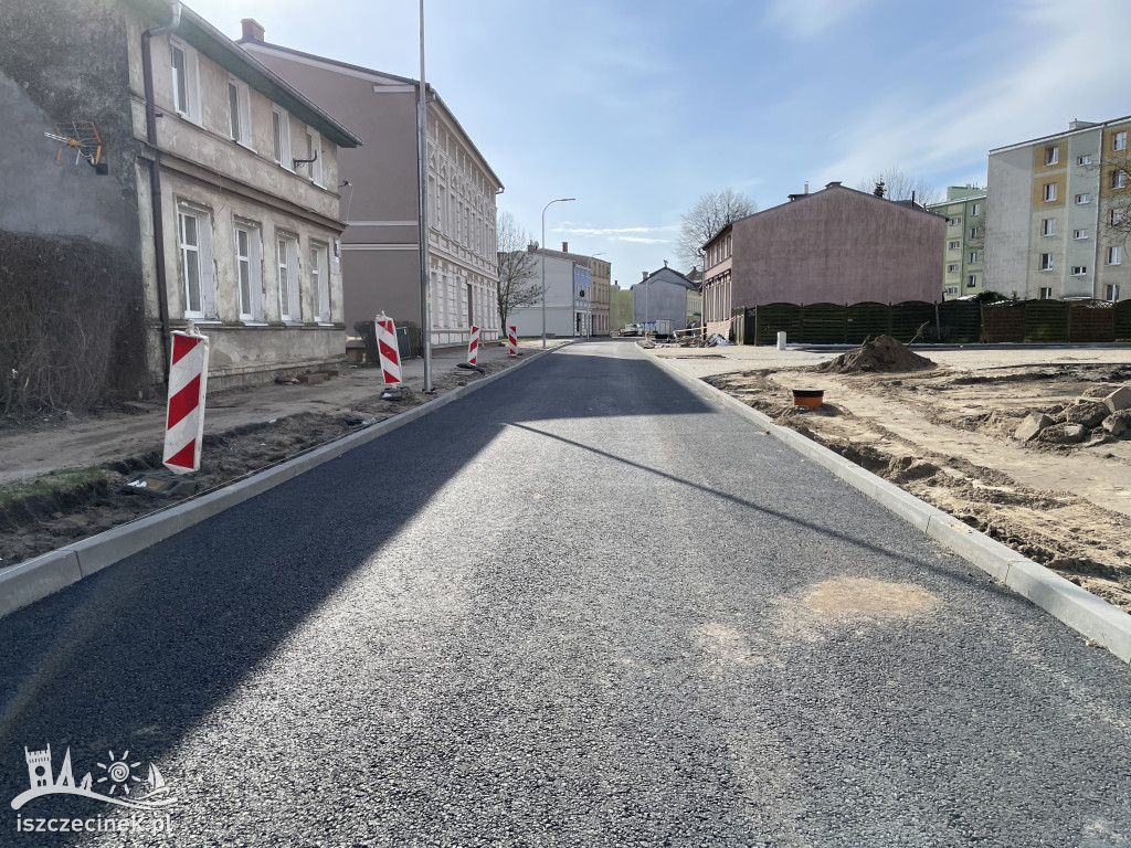 Trwa remont ulicy Koszalińskiej