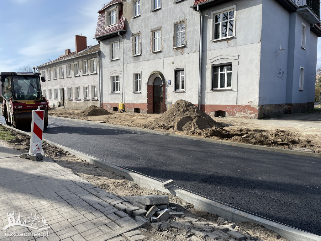 Trwa remont ulicy Koszalińskiej