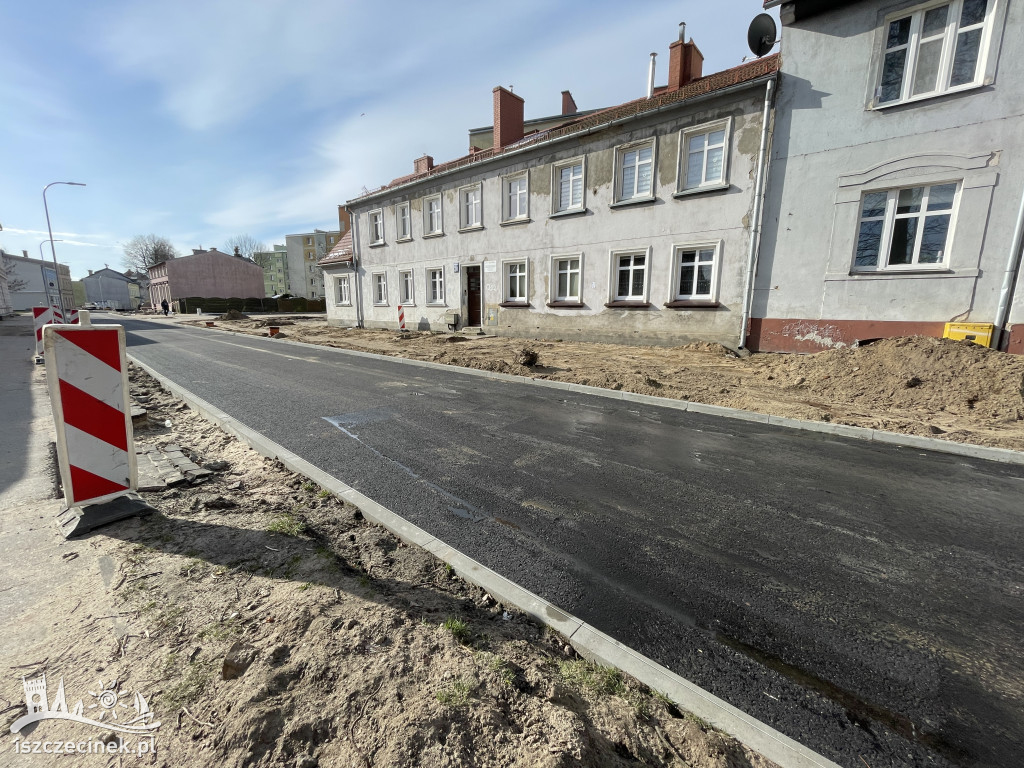 Trwa remont ulicy Koszalińskiej