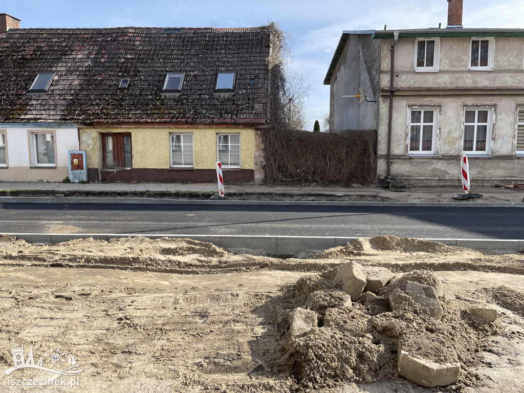 Trwa remont ulicy Koszalińskiej