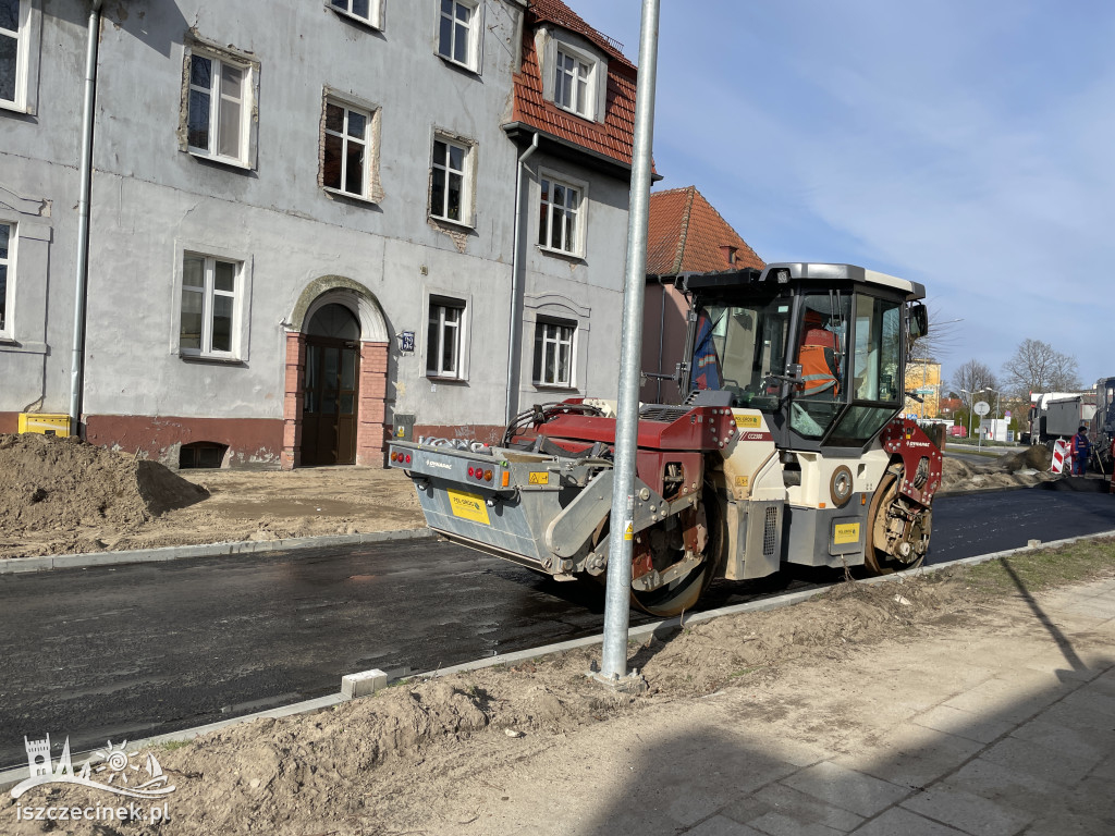 Trwa remont ulicy Koszalińskiej