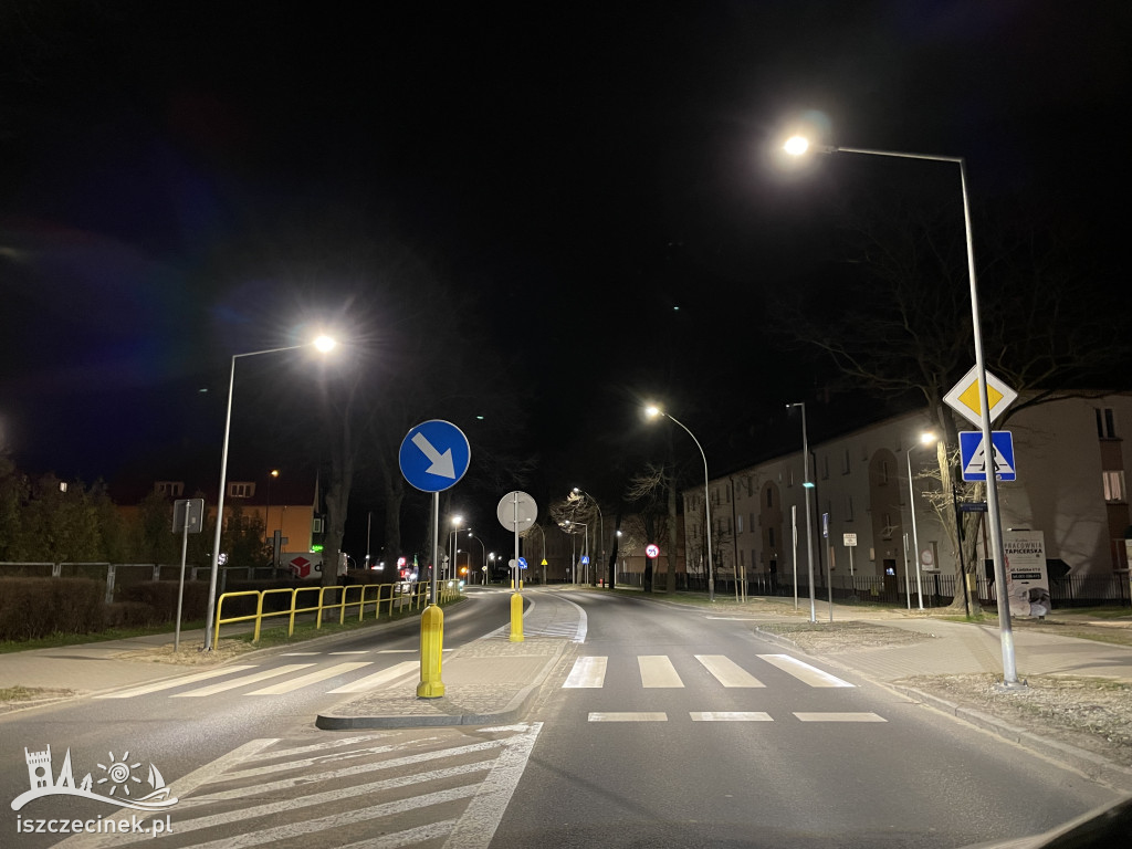 SZCZECINEK. Doświetlili przejścia dla pieszych