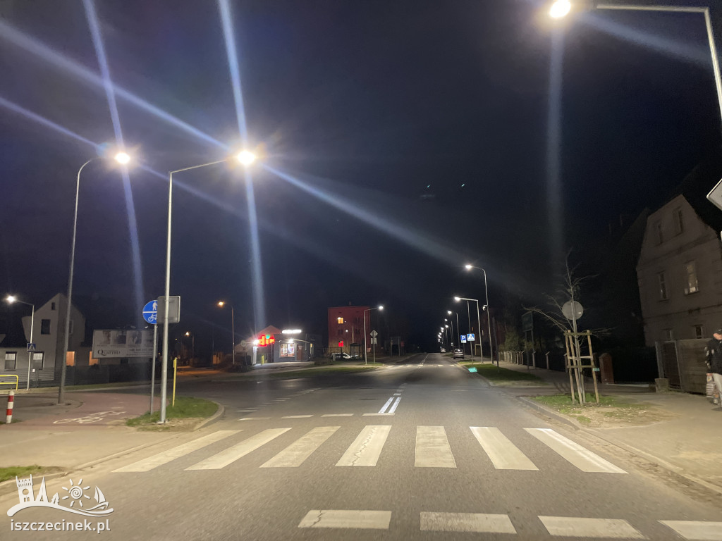 SZCZECINEK. Doświetlili przejścia dla pieszych